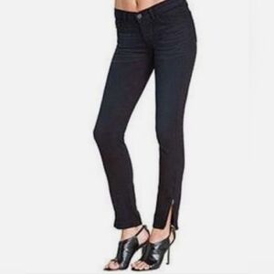 J Brand Black Skinny Pencil Jeans Zip Ankle Made In Californa